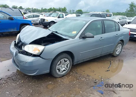 2007 Chevrolet Malibu Ls из США, поврежденный, VIN 1G1ZS58F77F309052